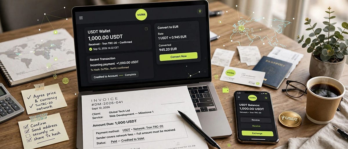 How Freelancers Can Invoice and Get Paid in USDT