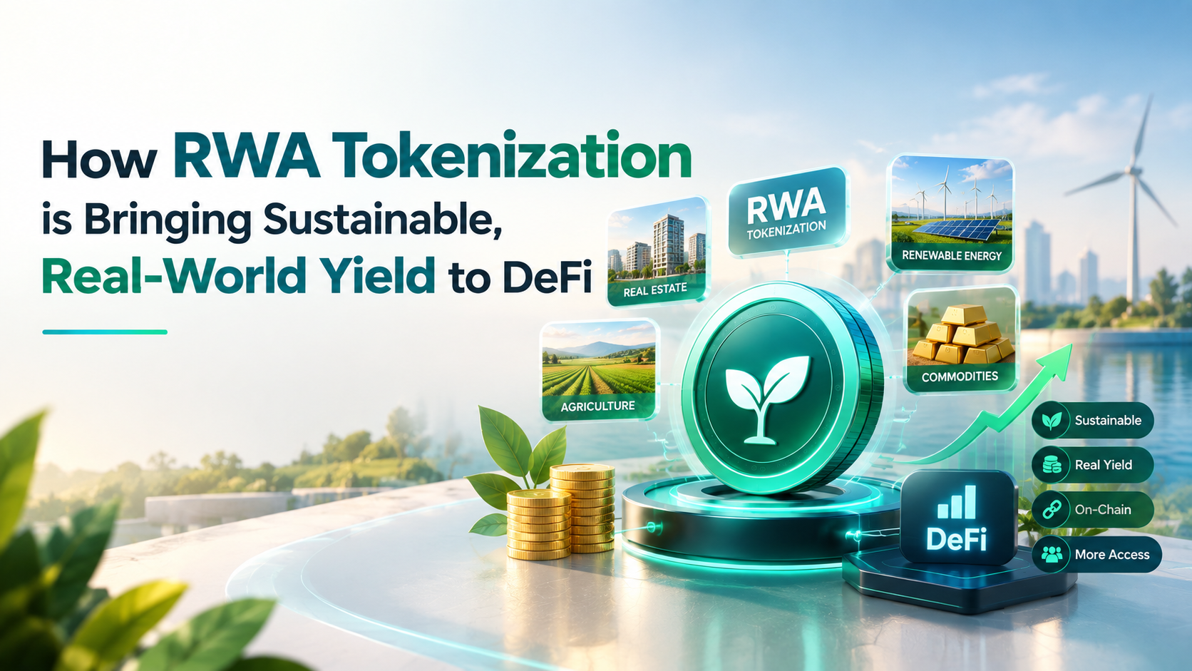 How RWA Tokenization is Bringing Sustainable, Real-World Yield to DeFi
