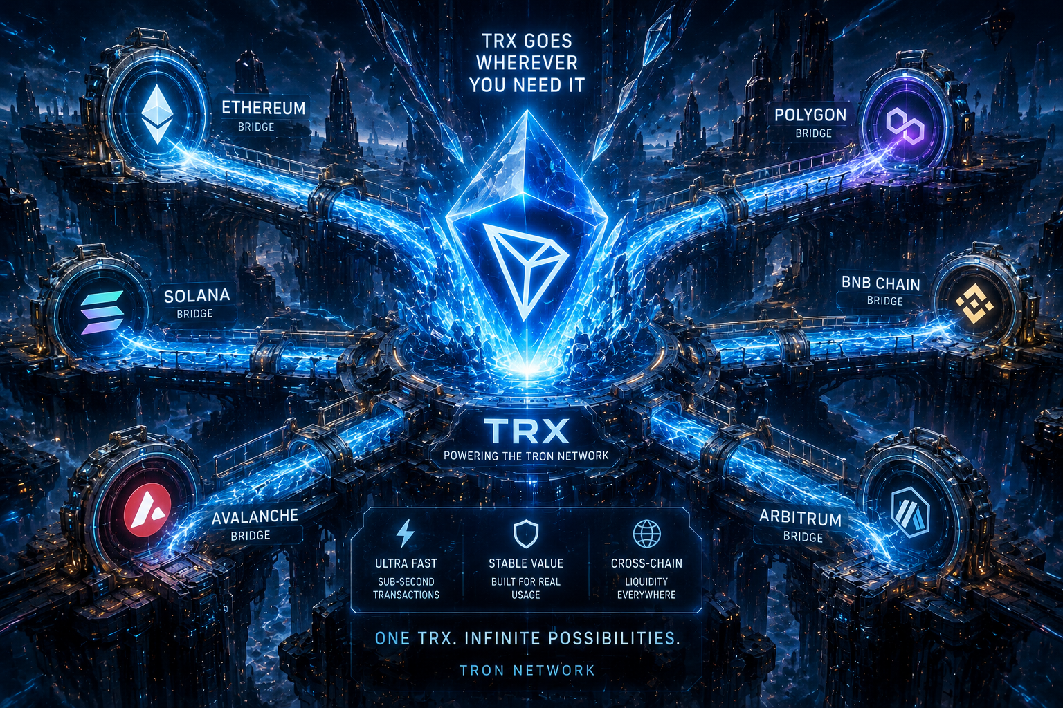 How to Bridge TRX from TRON to Ethereum, Solana & 40+ Chains in 2026 (Non-Custodial Guide)