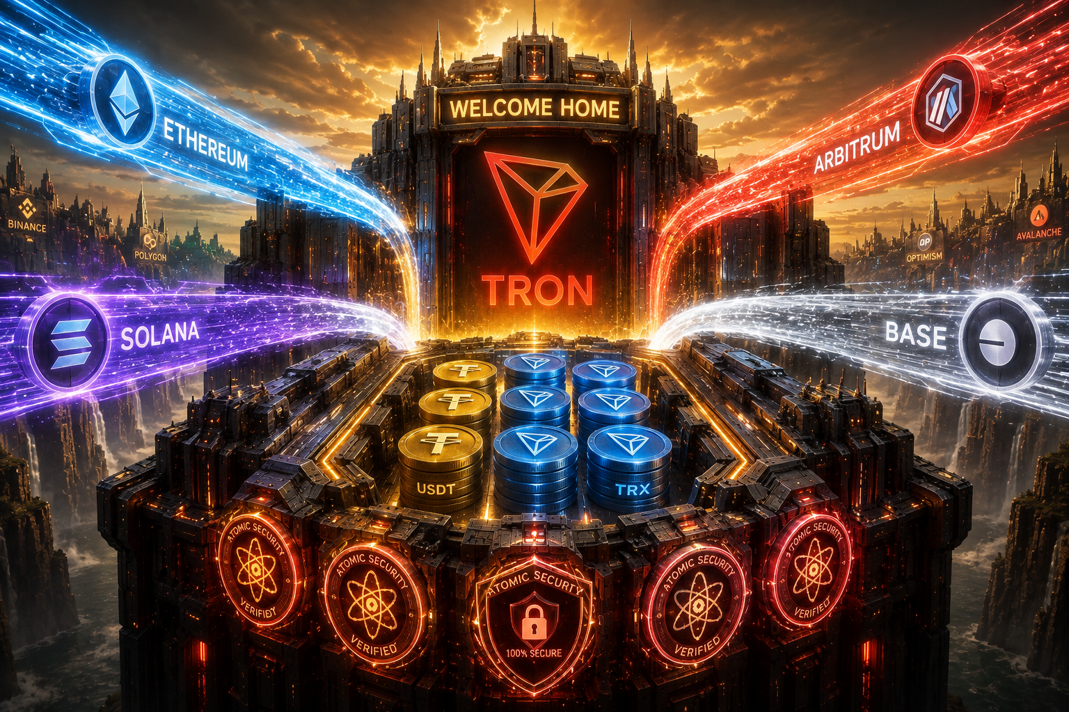 How to Bridge USDT & Assets Back to TRON in 2026 (From Ethereum, Solana & 40+ Chains)