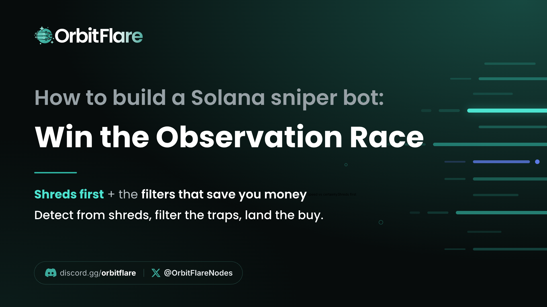 How to Build a Solana Sniper Bot: Detection, Filters and Execution