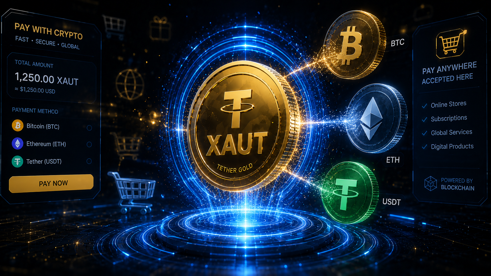 How to Buy XAUT with Crypto 2026: Complete Guide (BTC, ETH, USDT)