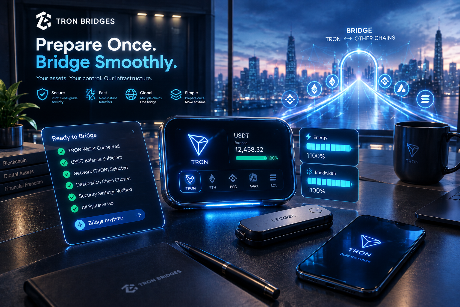 How to Prepare Everything Before Your First TRON Bridge in 2026 (Wallet, Energy, Checklist)