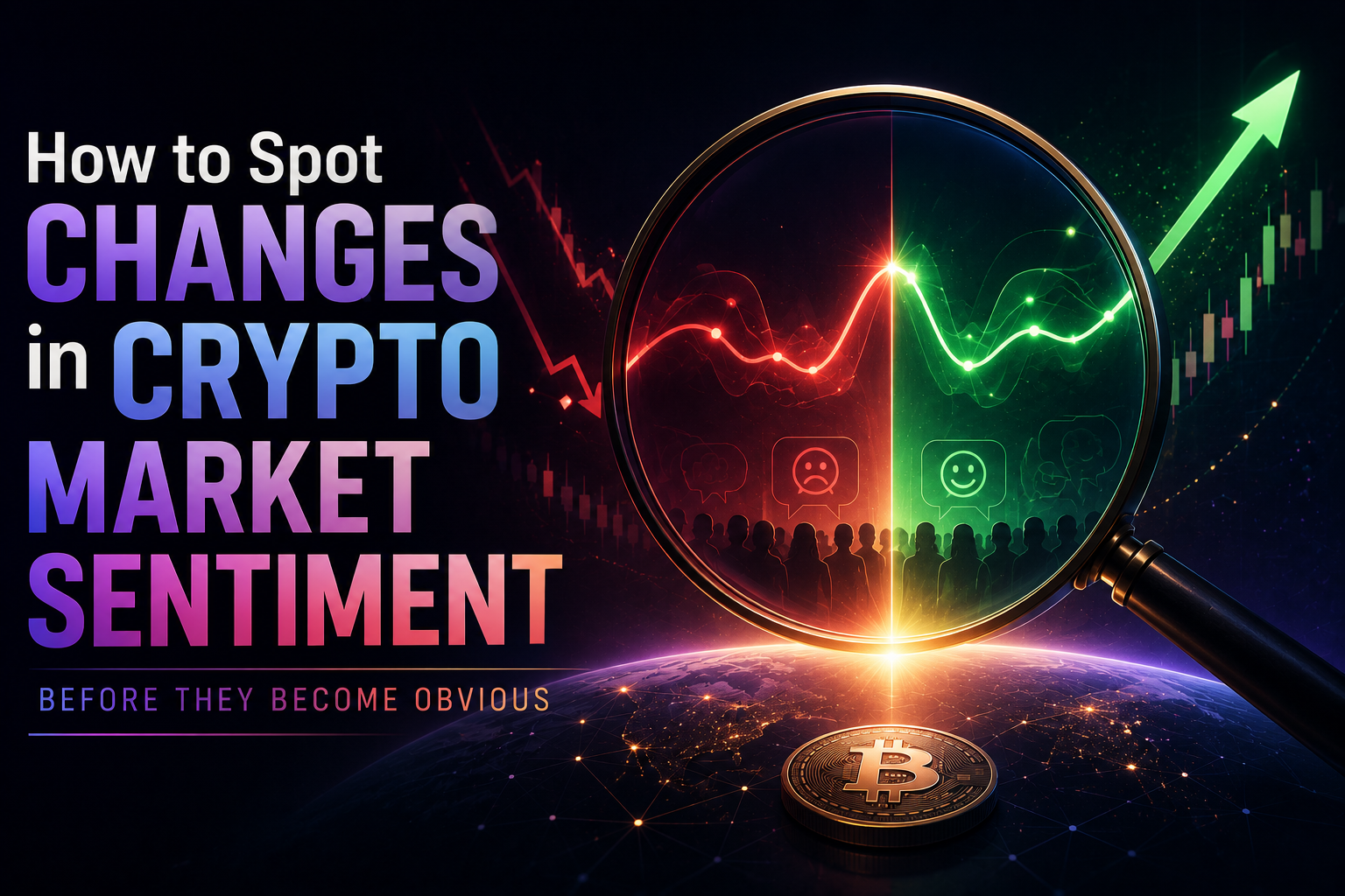 How to Spot Changes in Crypto Market Sentiment Before They Become Obvious