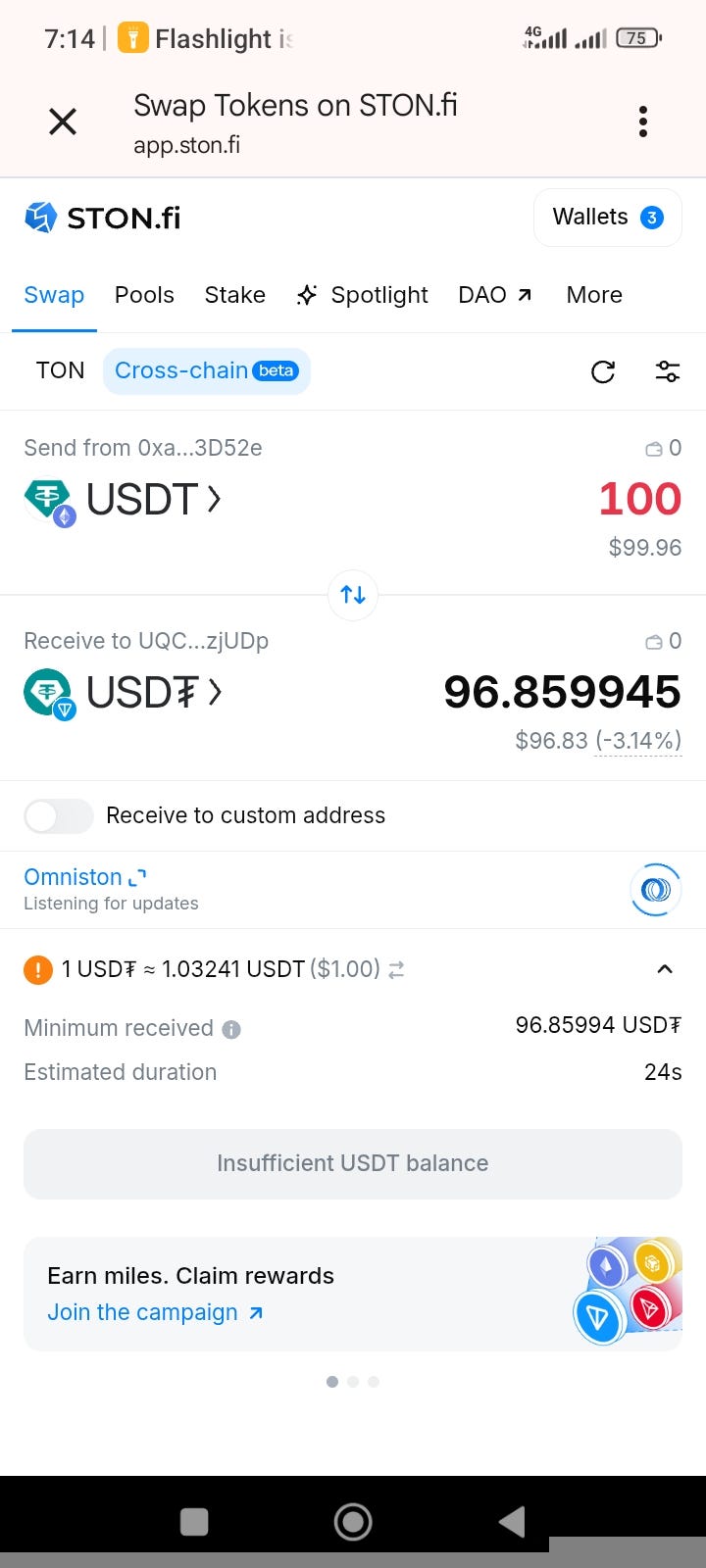 How to Swap USDT ERC20 to USDT on TON Without the Usual Cross-Chain Confusion