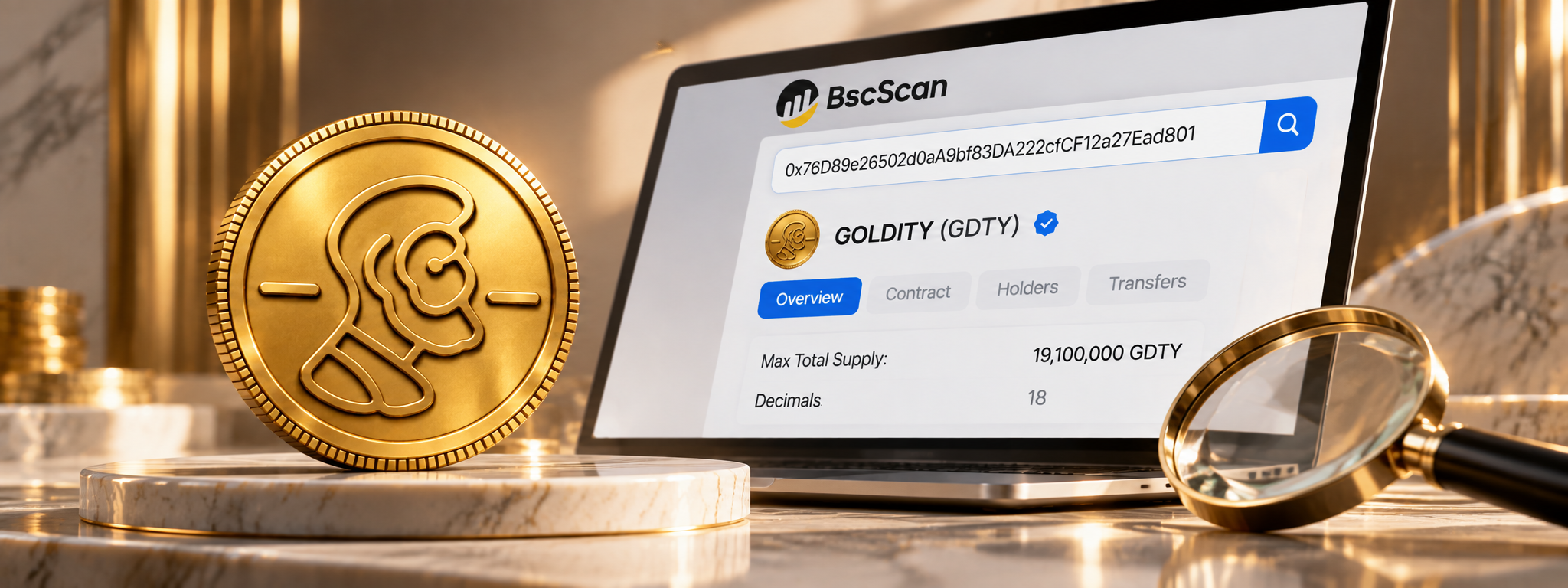 How to Verify GDTY on BscScan, Step by Step