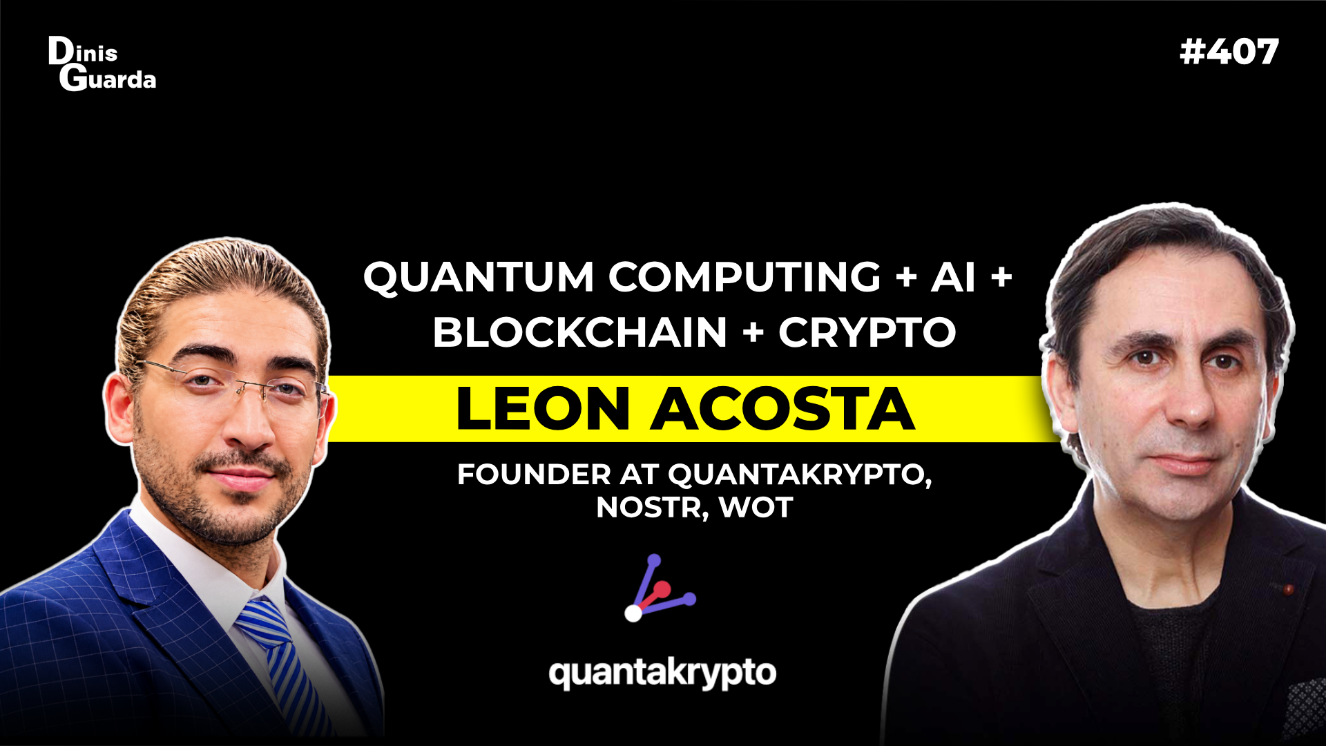 Leon Acosta — Founder of QuantaKrypto — How Will Quantum Computing Impact AI & Blockchain?