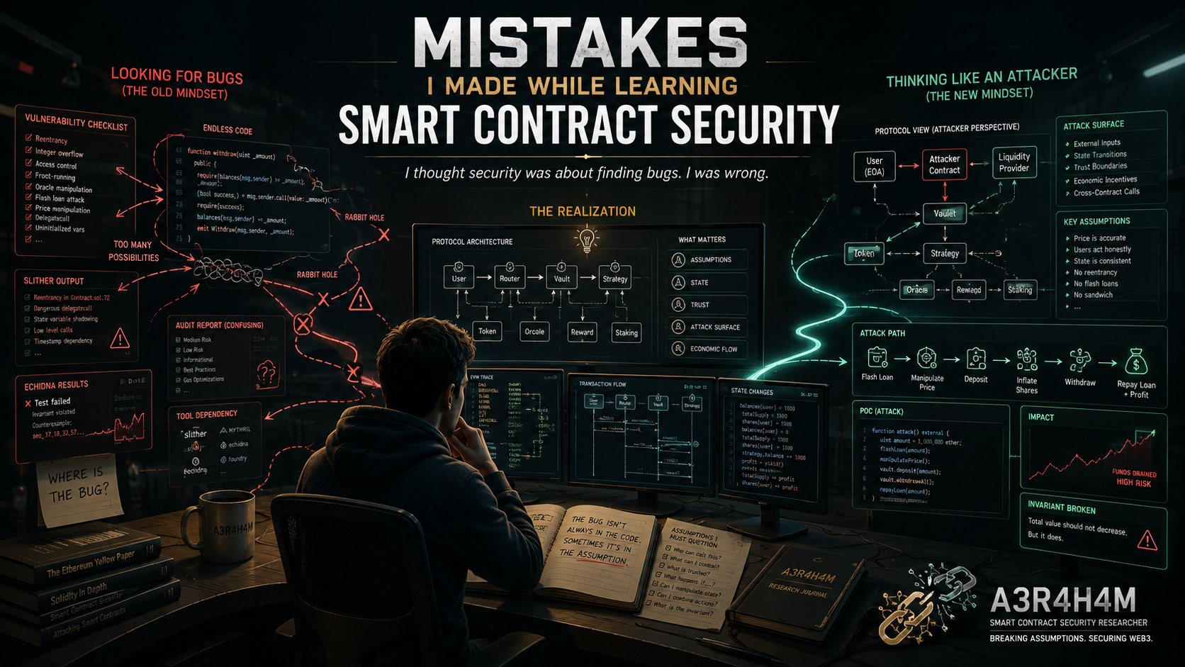 Mistakes I Made While Learning Smart Contract Security