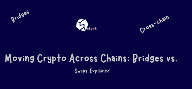Moving Crypto Across Chains: Bridges vs. Swaps, Explained
