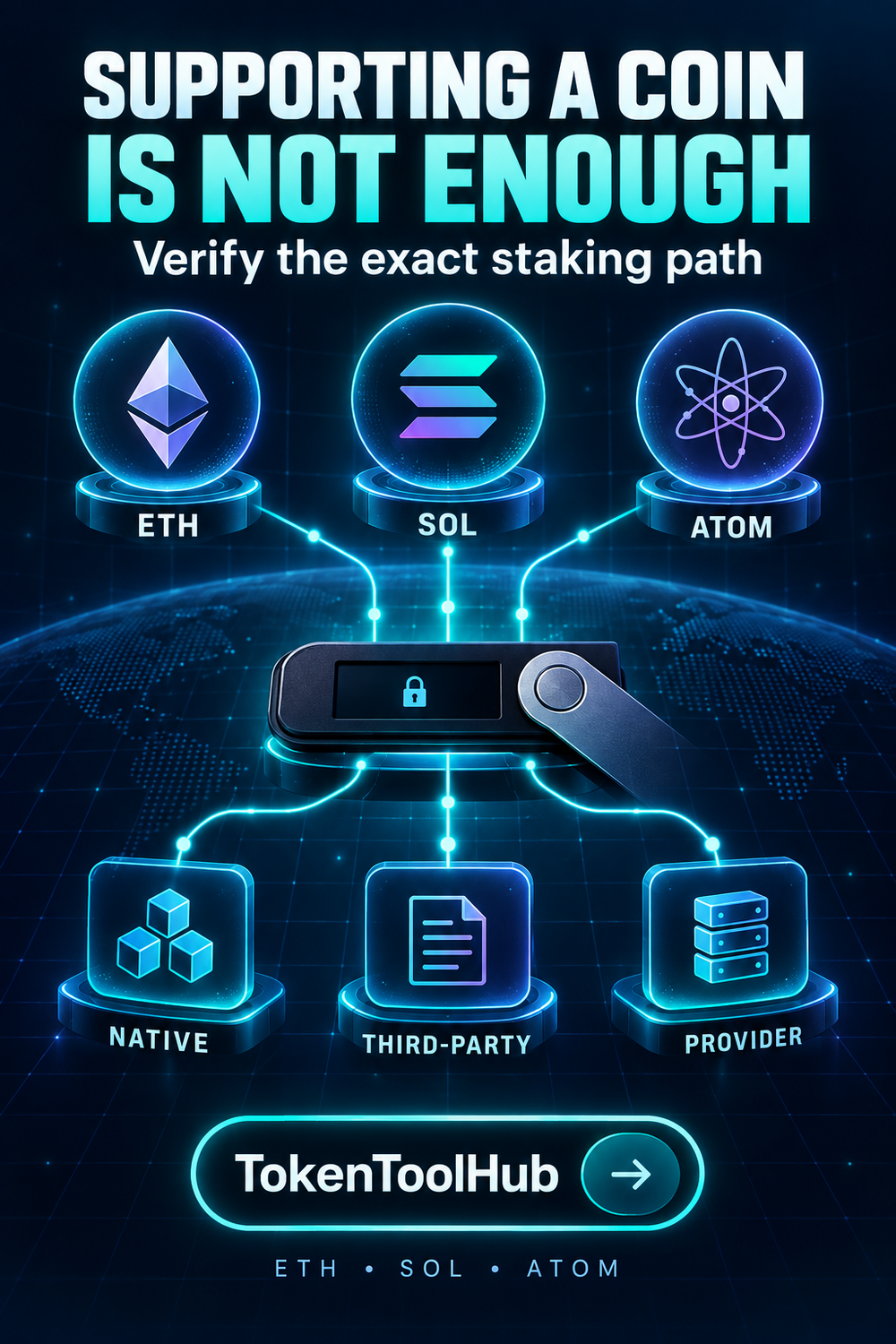 Multi-Chain Staking Needs More Than Coin Support on a Hardware Wallet