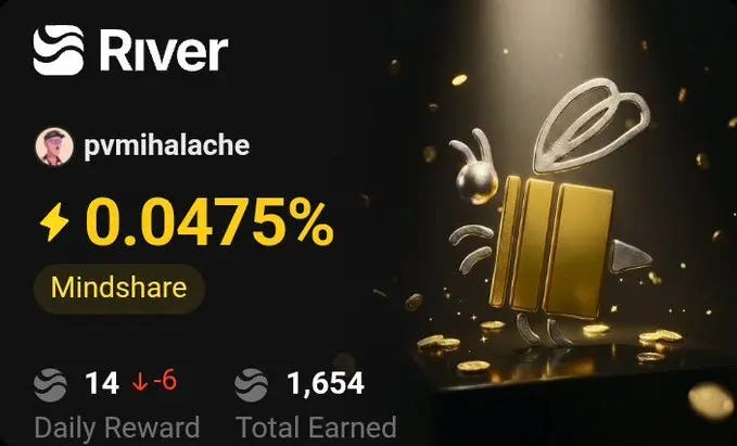 My River Journey and the Grind for RIVER tokens