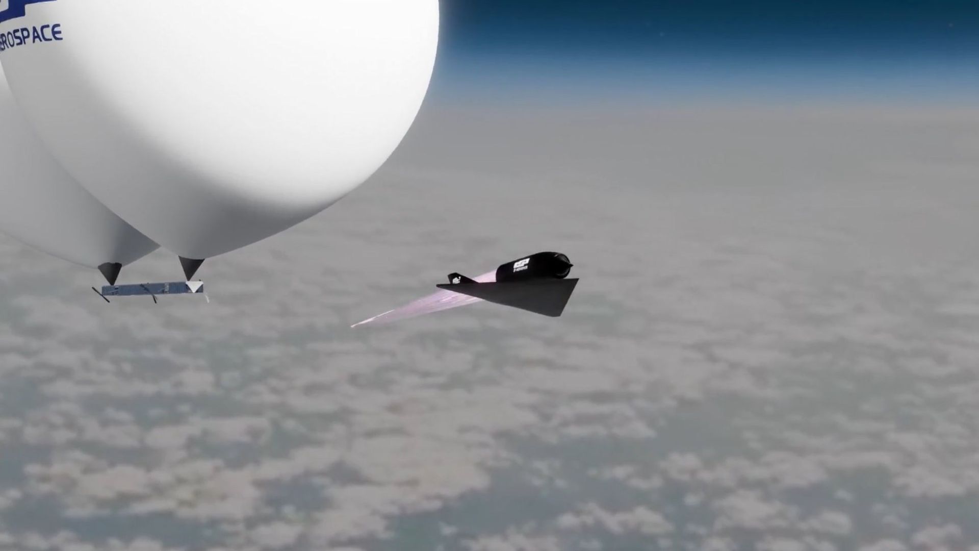 New hypersonic aircraft concept could take off from airships near the edge of space