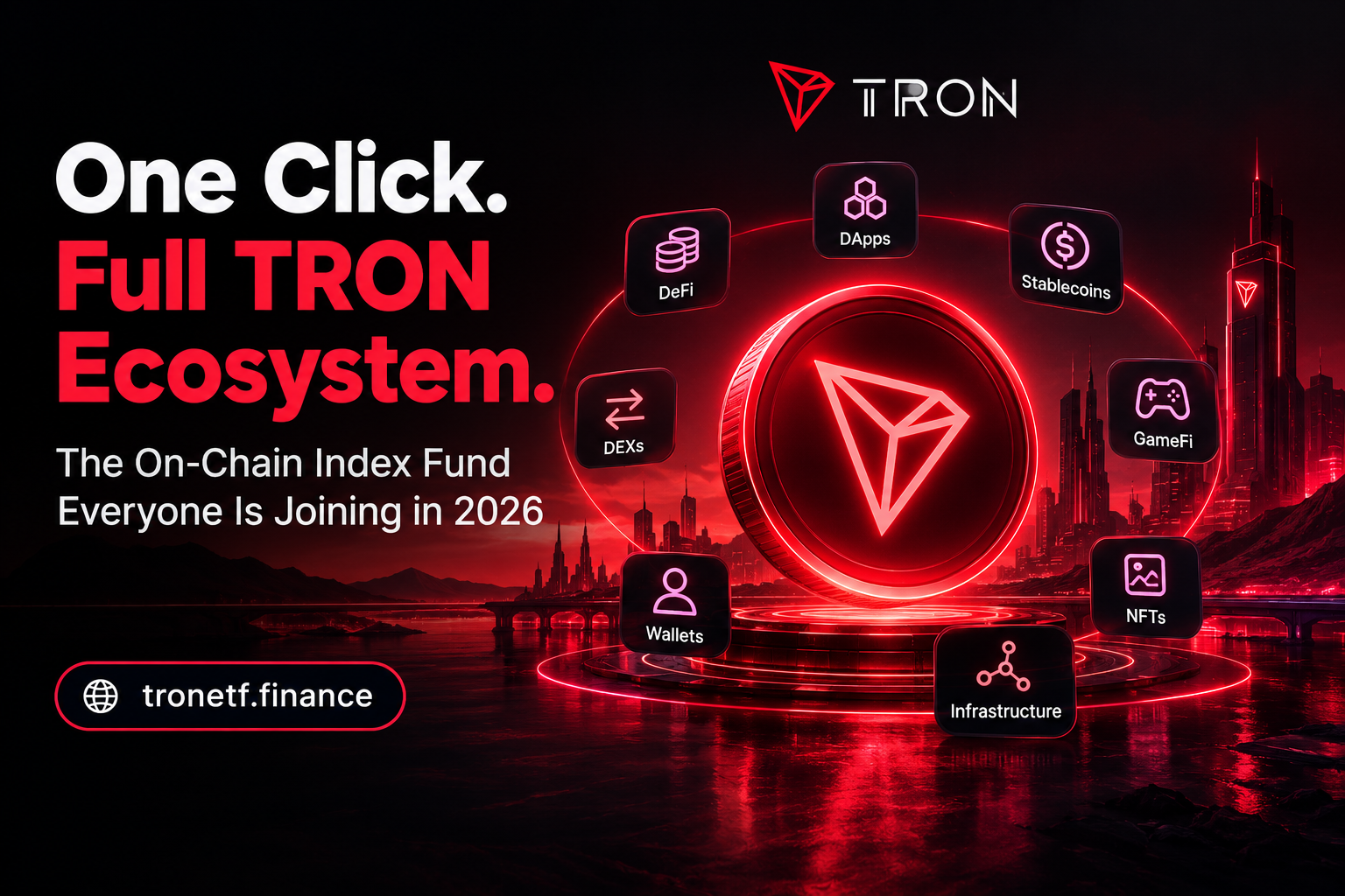 One Click. Full TRON Ecosystem. The On-Chain Index Fund Everyone Is Joining in 2026