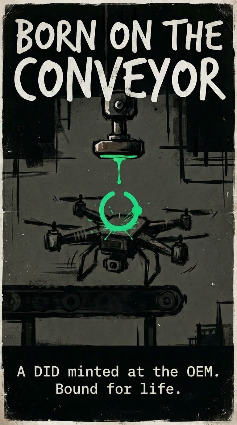 One Moment on the Factory Floor, and the Drone No Longer Needs to Be Trusted on Faith