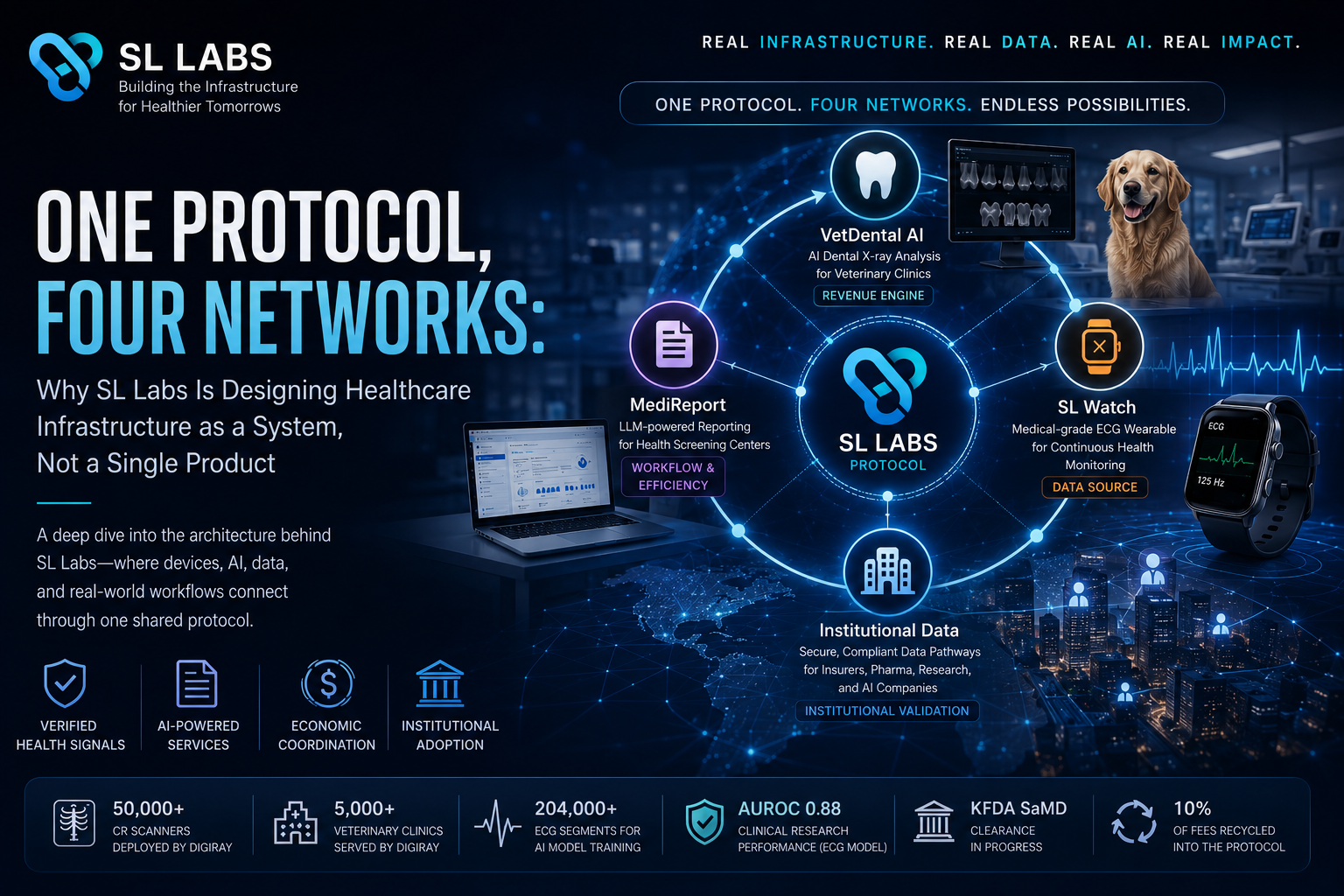 One Protocol, Four Networks: Why SL Labs Is Designing Healthcare Infrastructure as a System, Not a…