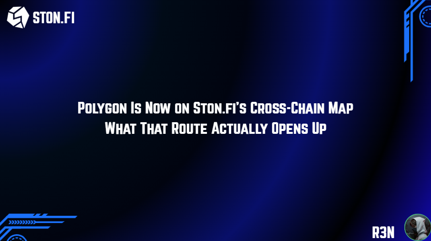 Polygon Is Now on Ston.fi’s Cross-Chain Map