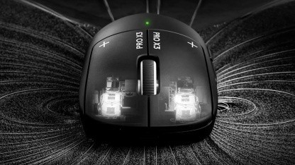 Pro X3 Superstrike: Logitech macht den Mausklick noch schneller