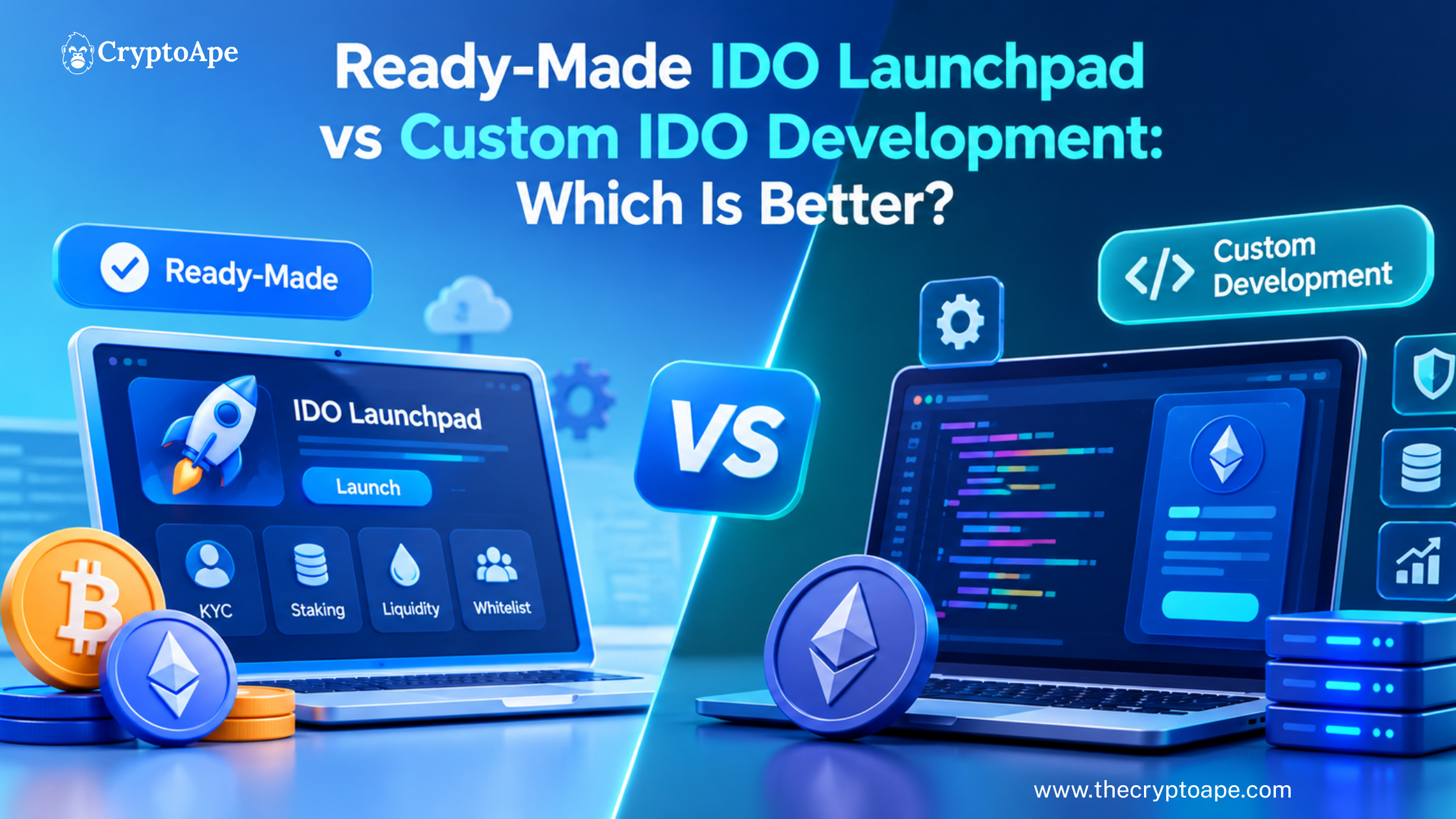 Ready-Made IDO Launchpad vs Custom IDO Development: Which Is Better?
