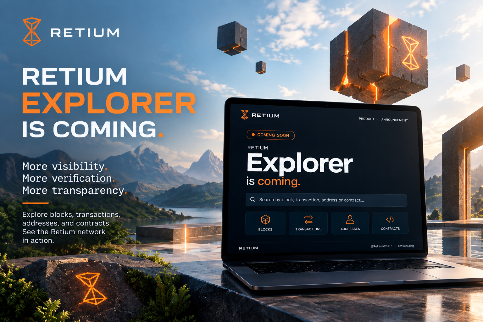 Retium Explorer A Window Into a New Blockchain Architecture