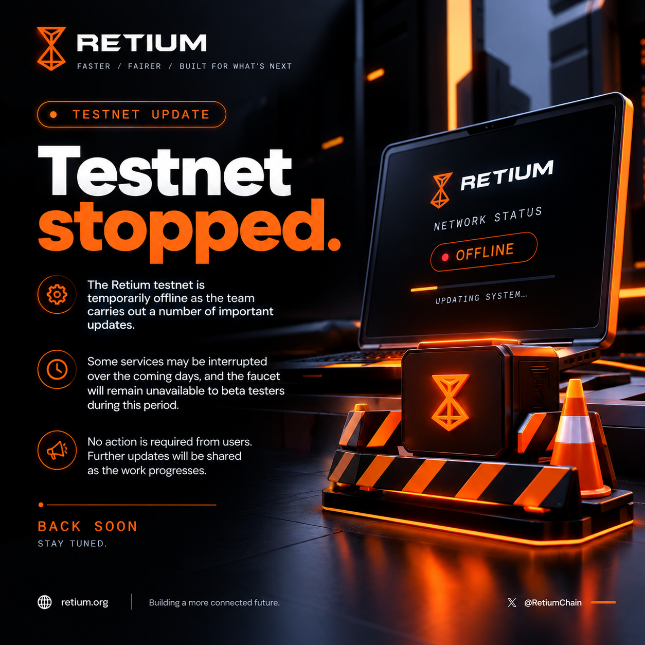 Retium Testnet Update Preparing for the Next Stage