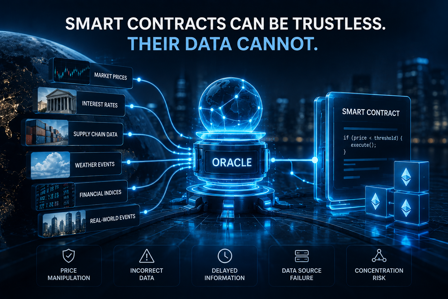 Smart Contracts Can Be Trustless. Their Data Cannot.