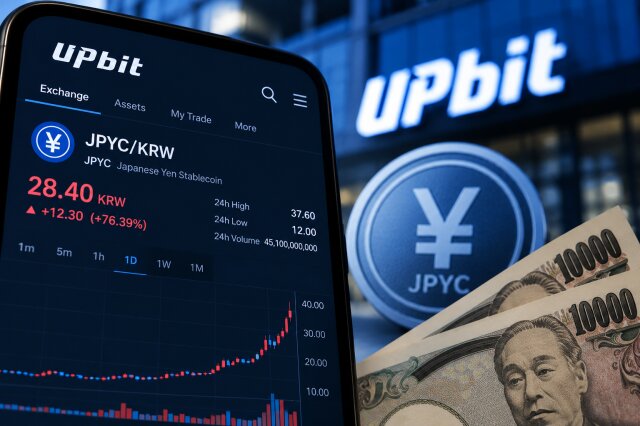 South Korea Eyes Crypto Market Makers After JPYC Spikes to 4x Its Yen Peg on Upbit