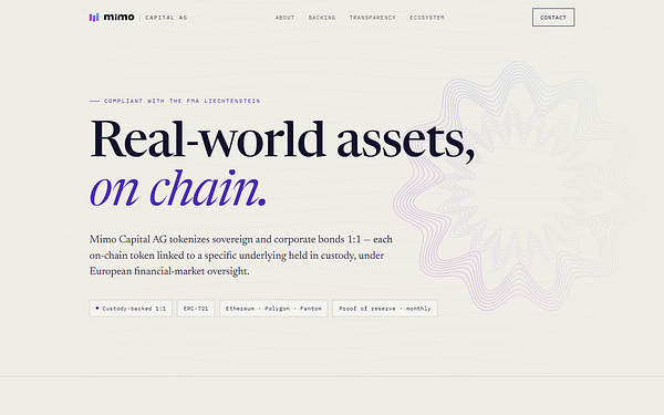 Stake MIMO Staking, Yield & Points