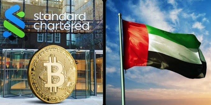 Standard Chartered Makes $BTC and $ETH Spot Trading Available to UAE Institutions