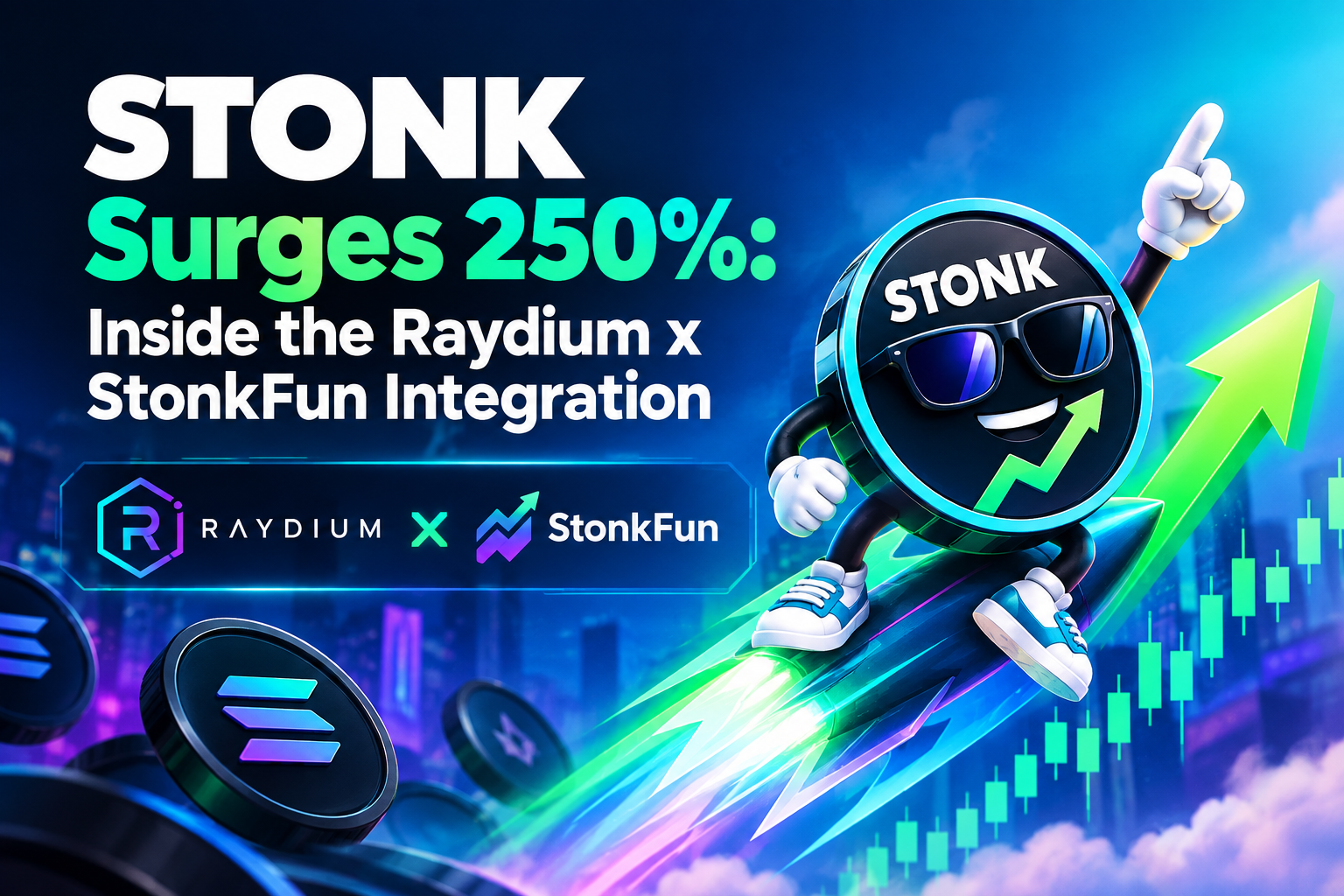 STONK Surges 250%: Inside the Raydium x StonkFun Integration