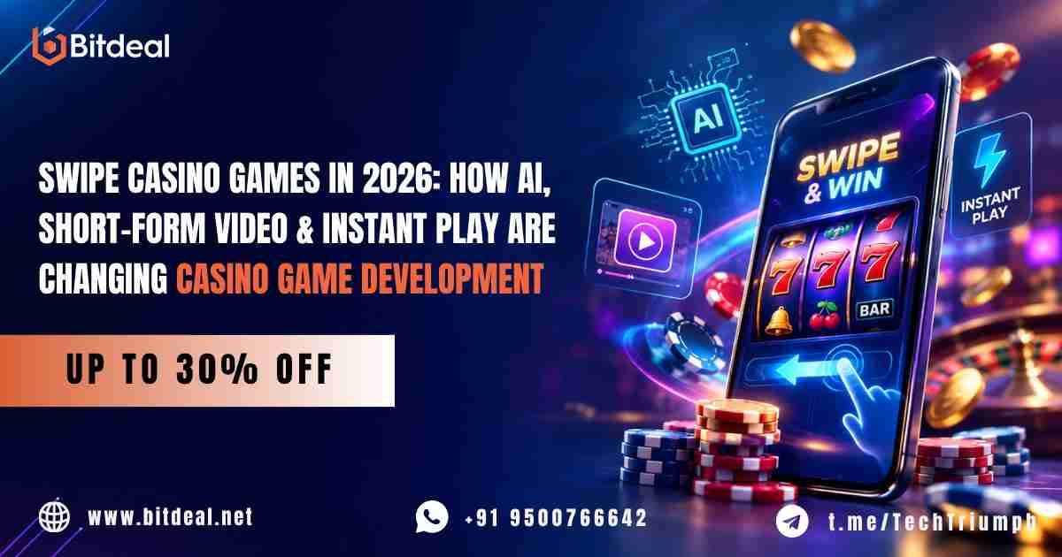 Swipe Casino Games in 2026: How AI, Short-Form Video & Instant Play Are Changing Casino Game…