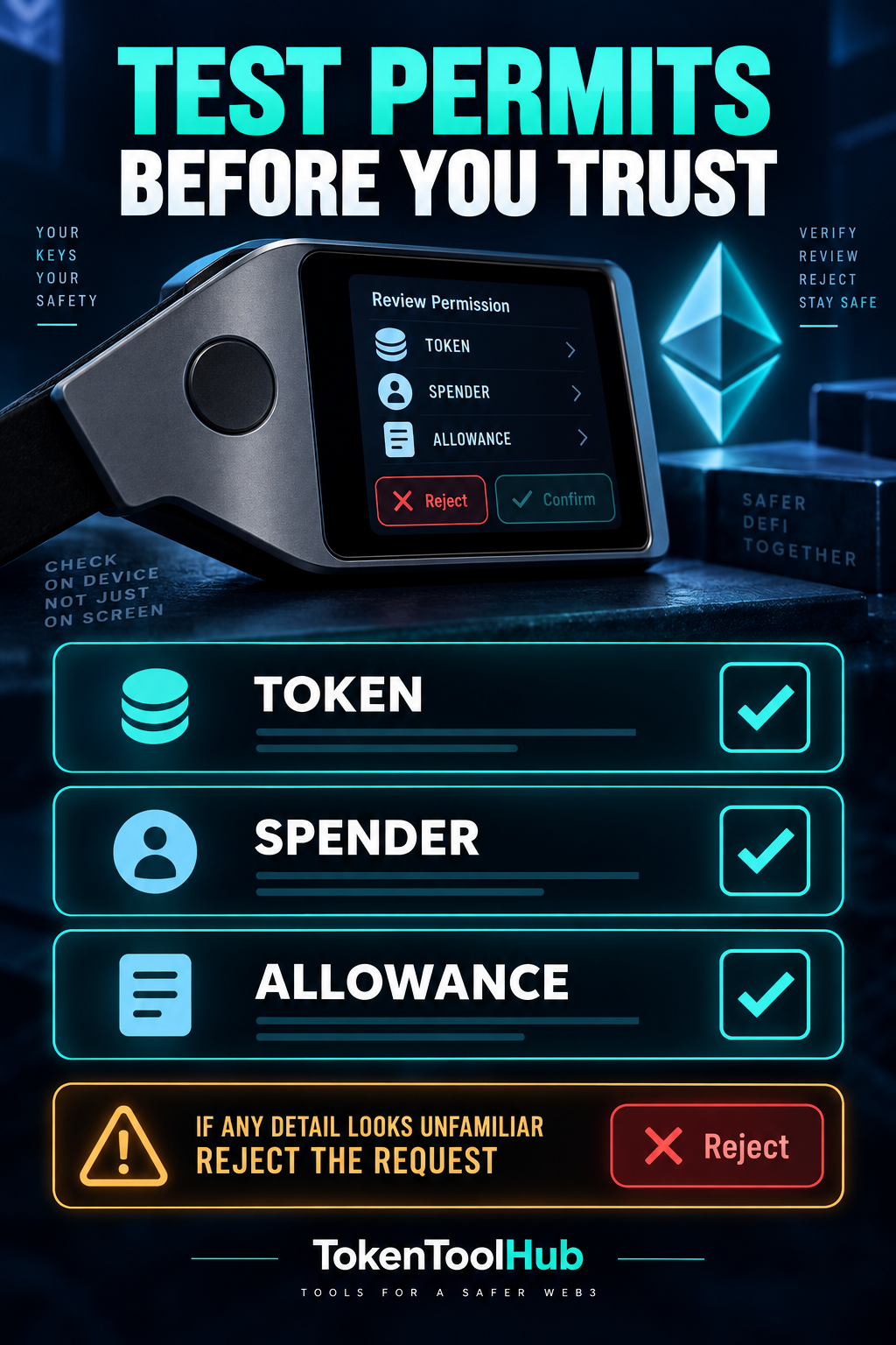 The Best Hardware Wallet for Ethereum DeFi Must Explain More Than Key Custody