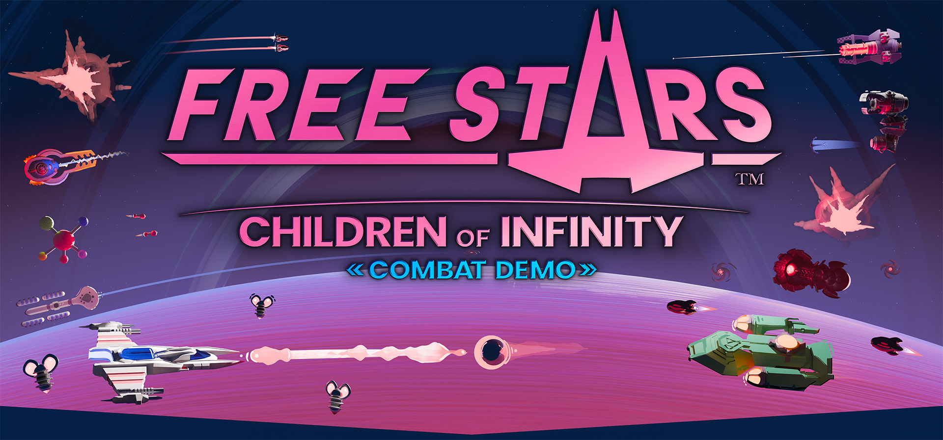 The combat demo for Free Stars: Children of Infinity is out, and it’s free
