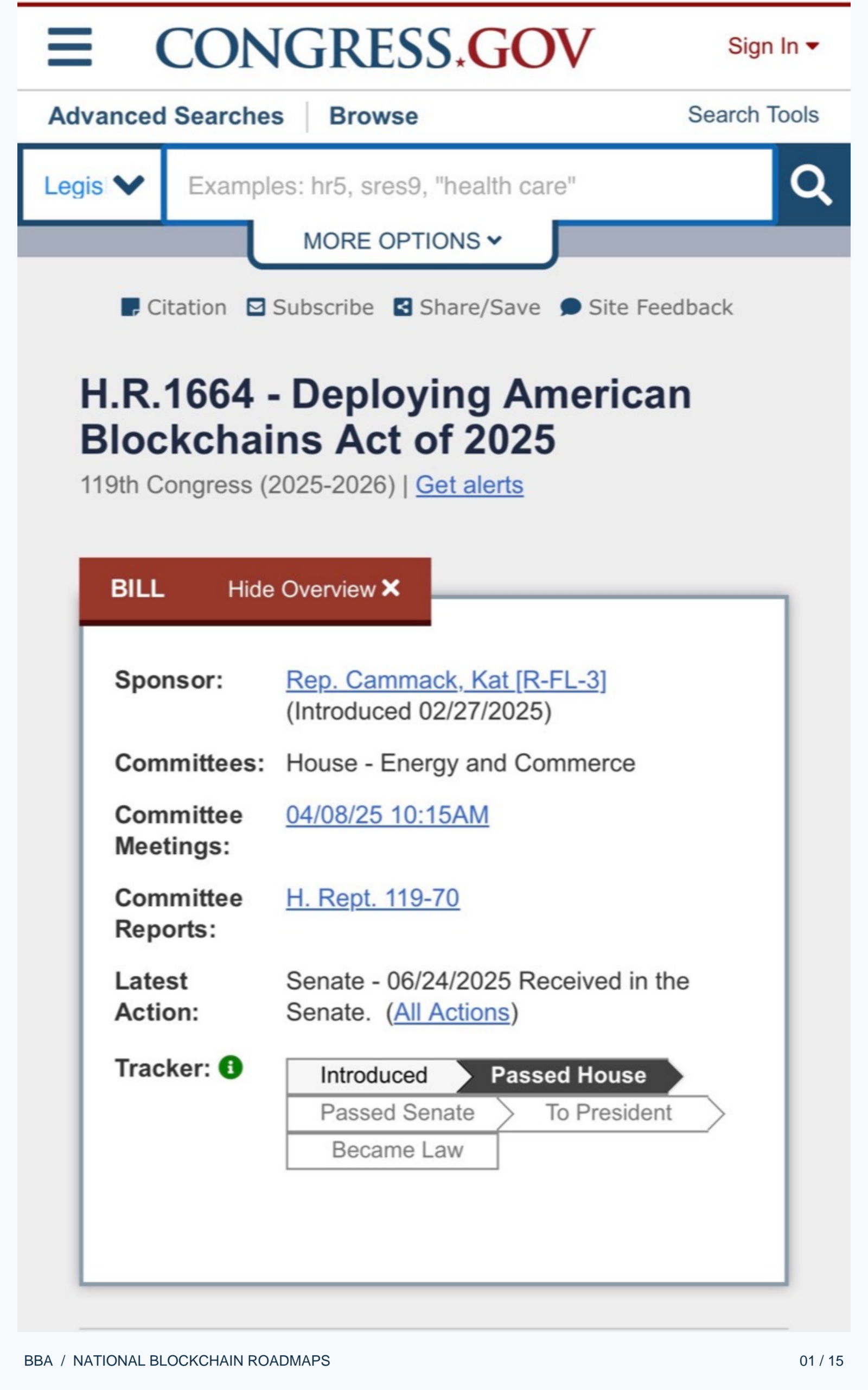 The Global Guide to National Blockchain Roadmaps: BBA Launches One-Stop Policy Portal