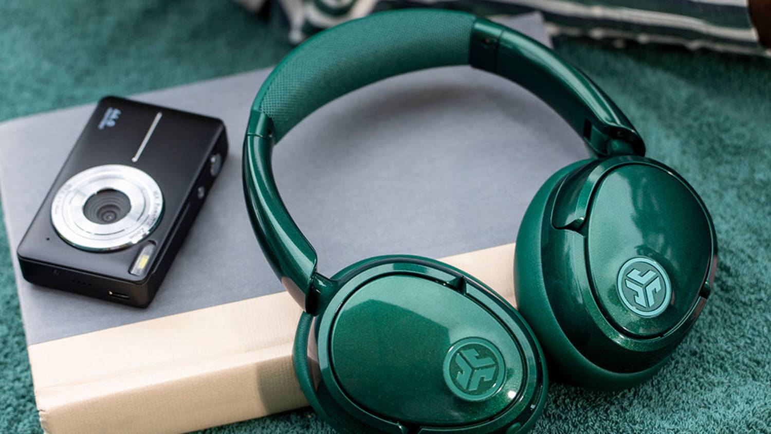 The highlight of JLab’s IFA launch is super-cheap, super-small ANC earbuds with proprietary Apple tech to replace the AirTag on your keychain