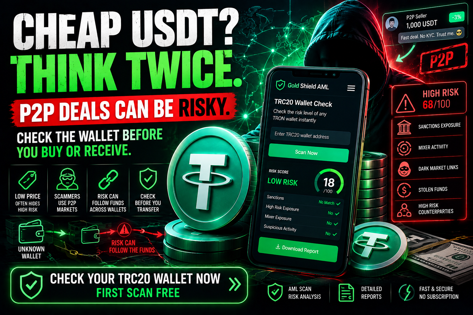 The P2P USDT Trap: Why Cheap Crypto Can Become Very Expensive