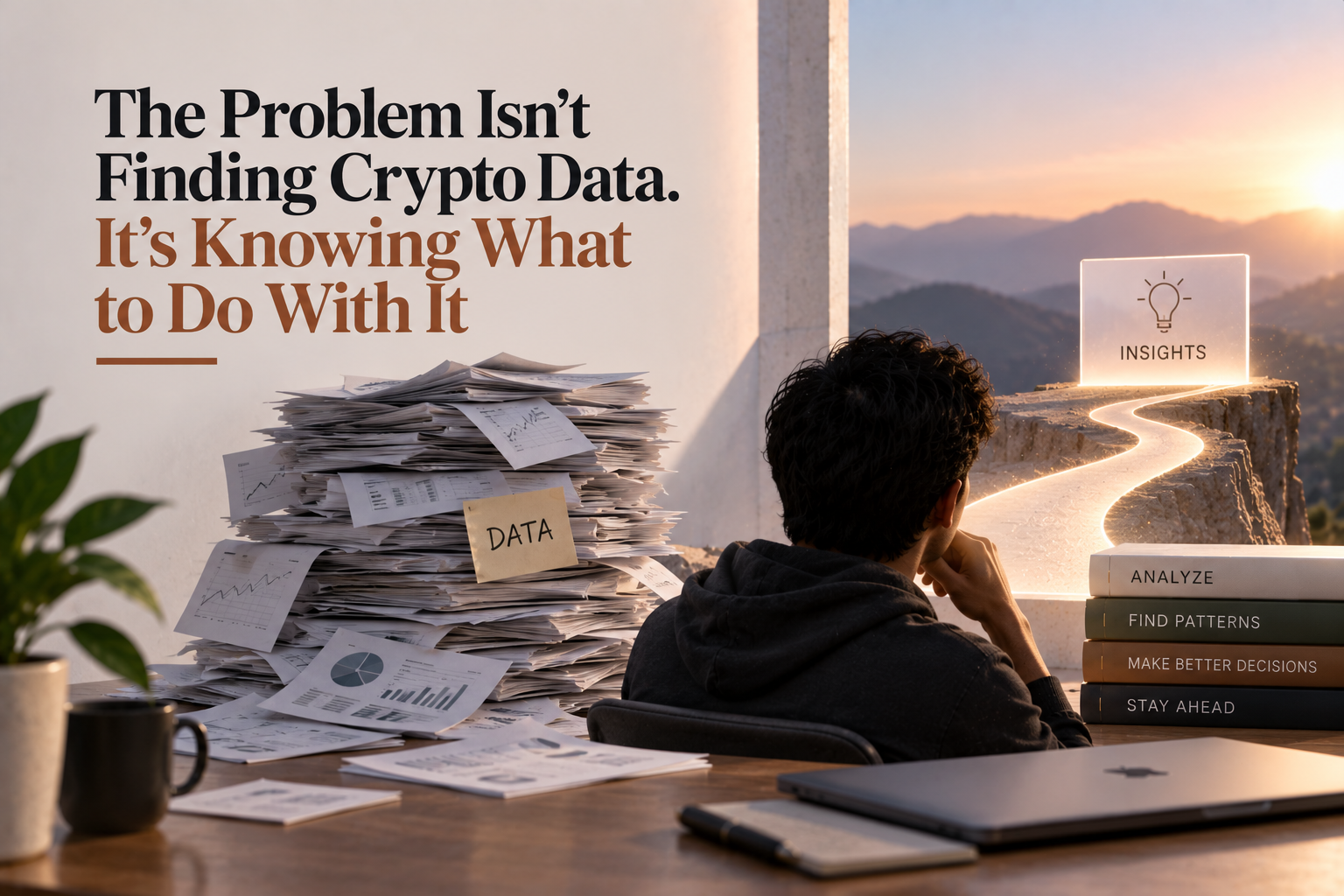The Problem Isn’t Finding Crypto Data. It’s Knowing What to Do With It