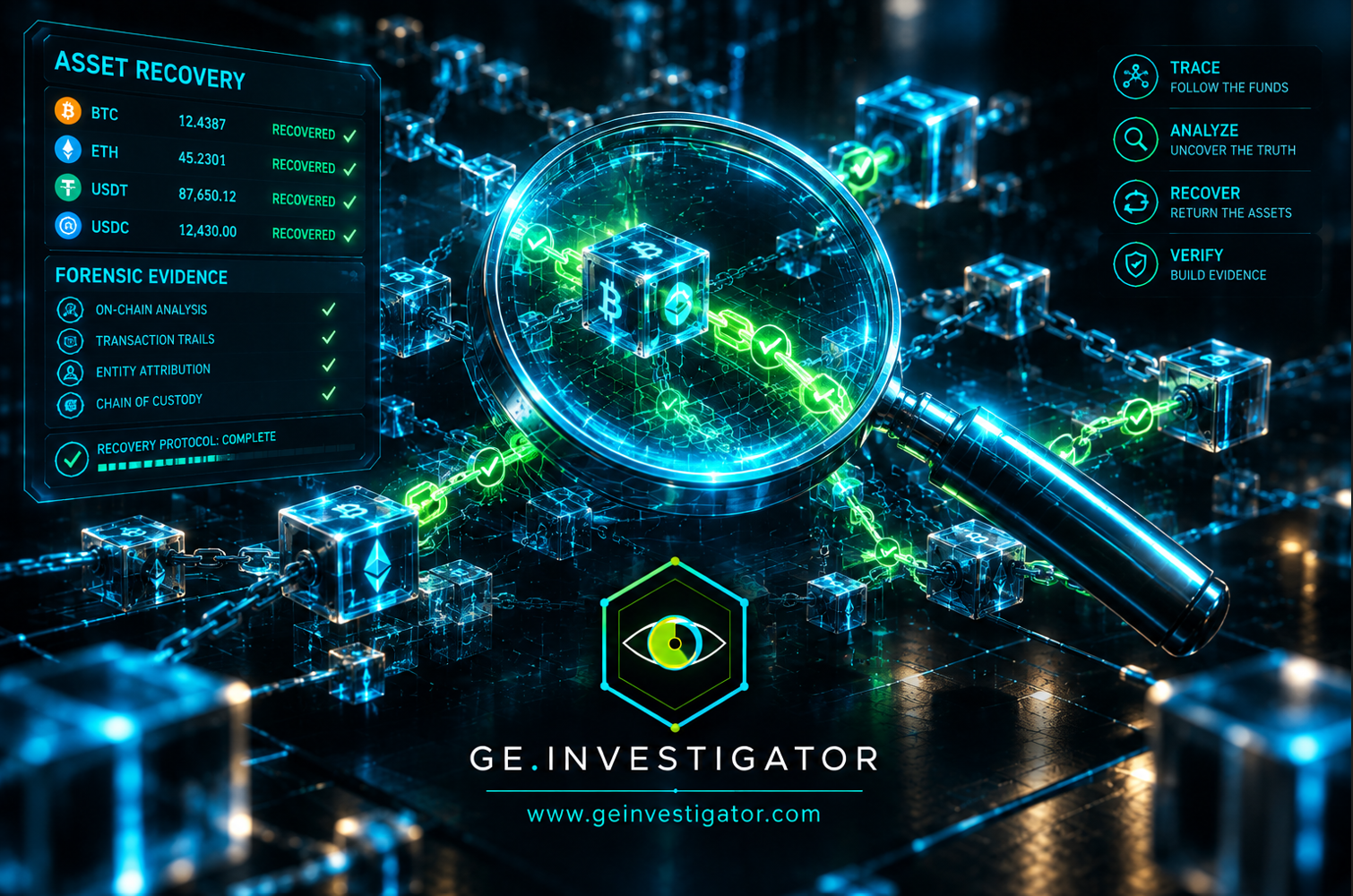 The Reality of Investment Recovery: Moving Beyond False Guarantees to Verified Blockchain Forensics