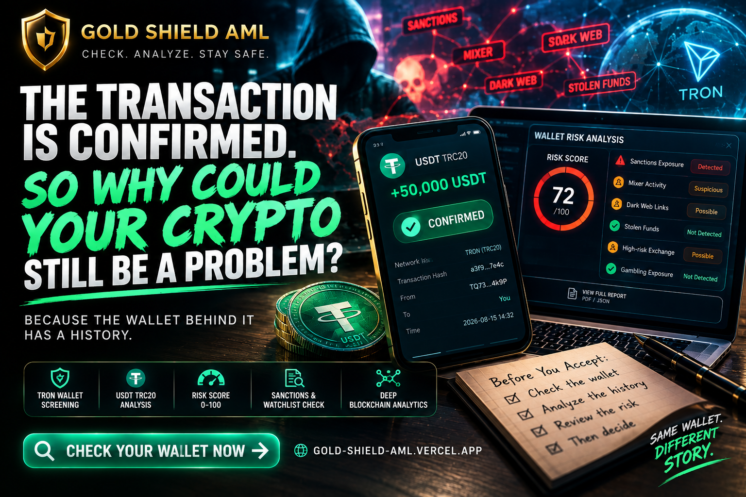 The Transaction Is Confirmed. So Why Could Your Crypto Still Be a Problem?
