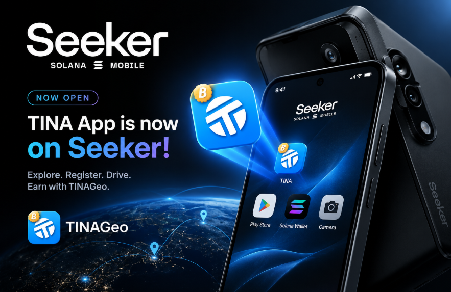 TINAGeo Is Now Live on the Solana dApp Store