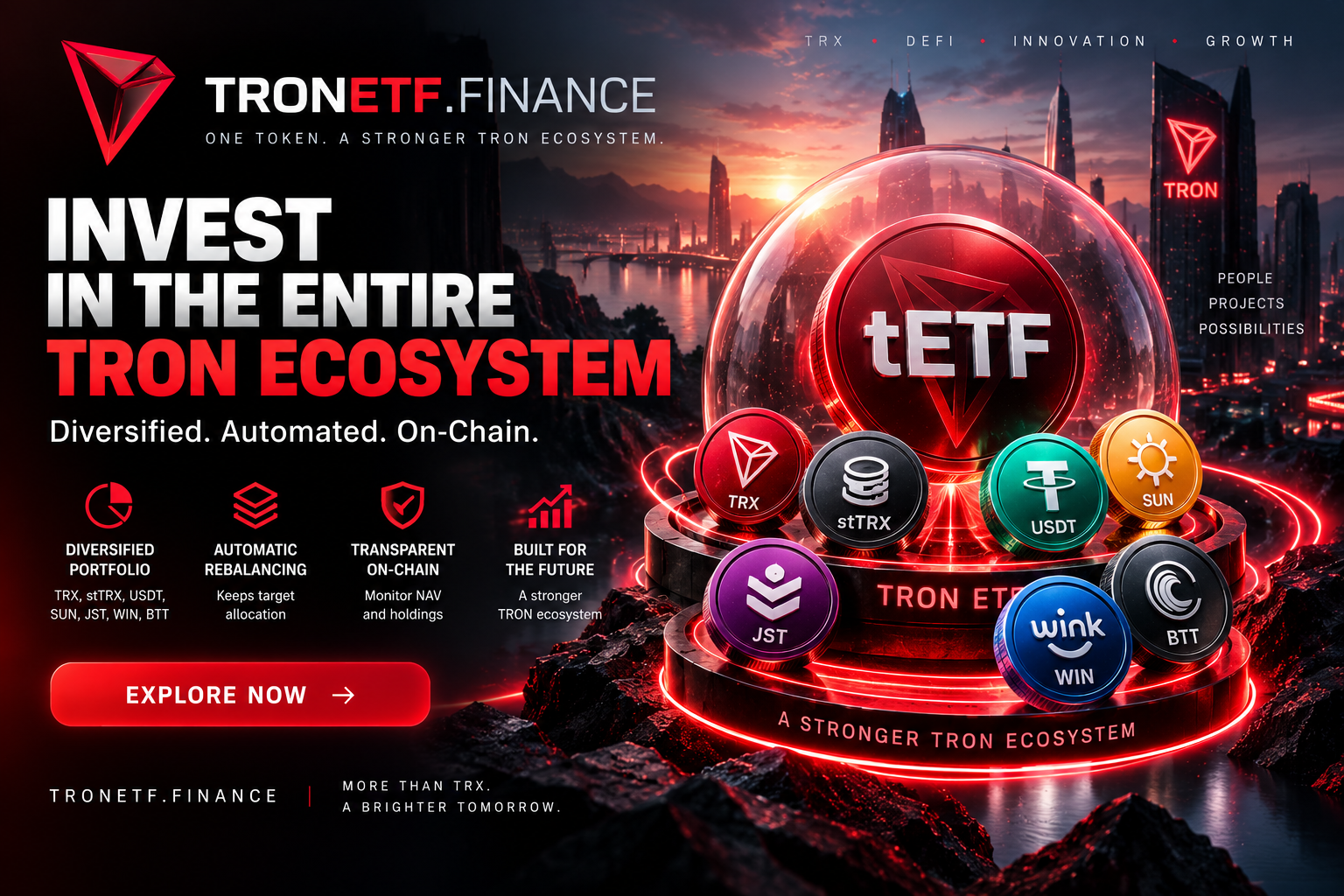 TRON ETF in 2026: On-Chain TRX Index Exposure for Large Holders and Long-Term Investors