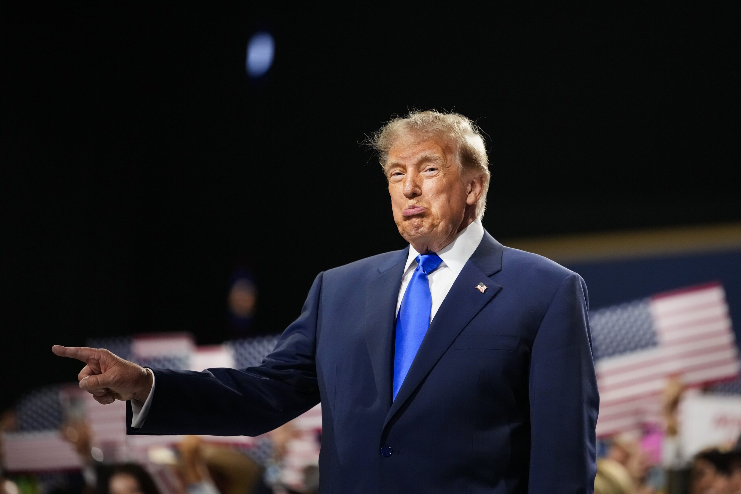 Trump opens poll to rename AI. Options include Extreme and Supreme Intelligence.