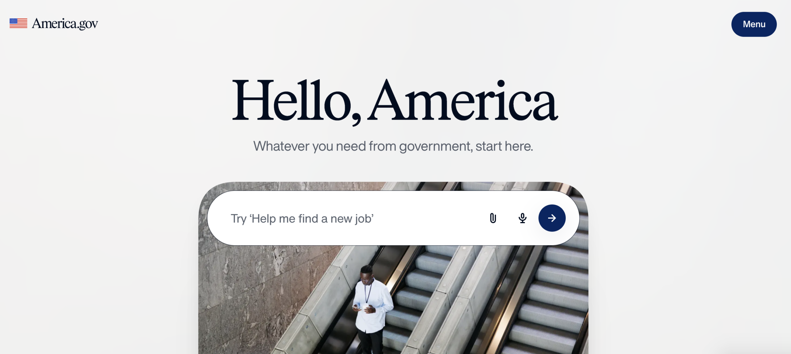 Trumps AI-powered America.gov is here. It was built by DOGE alumni and runs on Grok.