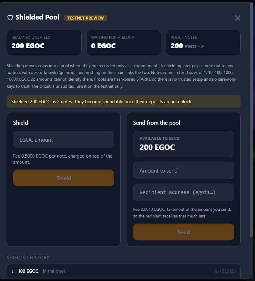 Two things a payment should not need: an audience, or a connection