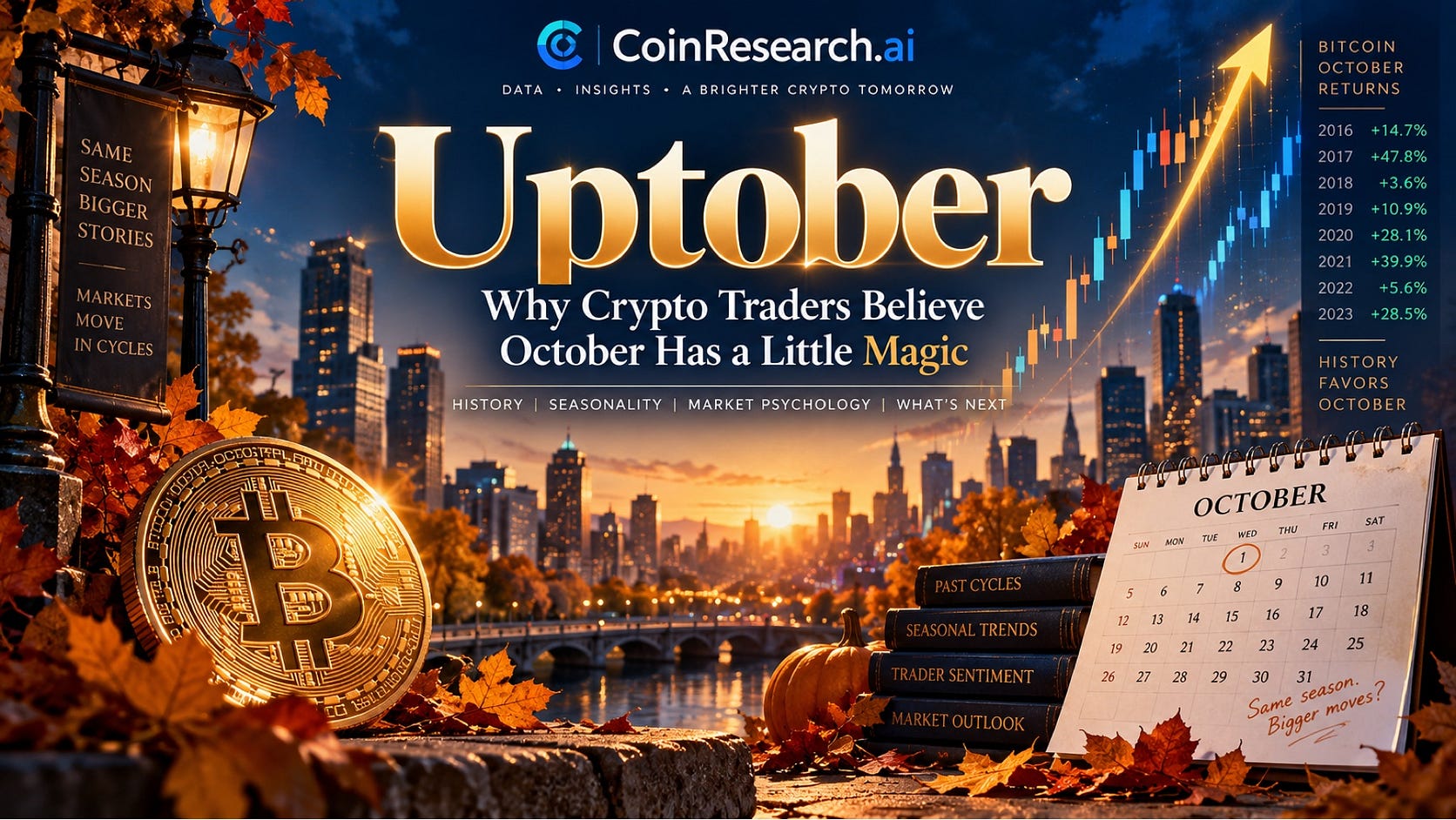 Uptober: Why Crypto Traders Believe October Has a Little Magic