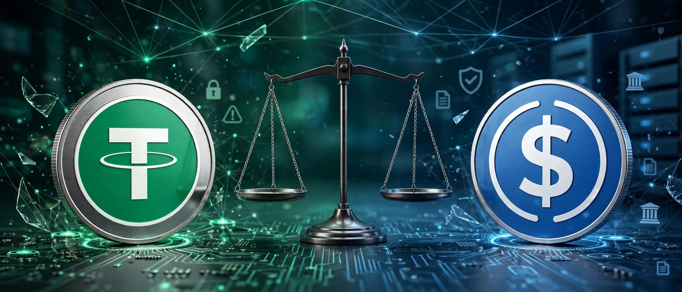 USDT ili USDC: dva digitalna dolara, dve vrste rizika