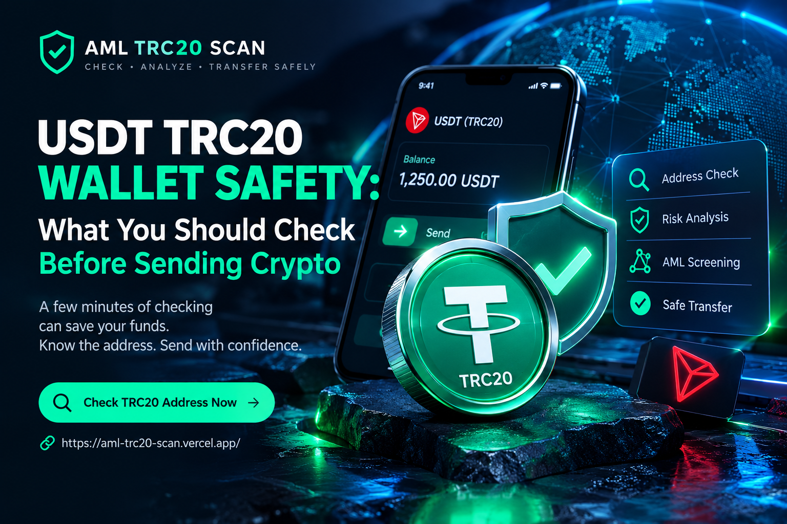 USDT TRC20 Wallet Safety: What You Should Check Before Sending Crypto