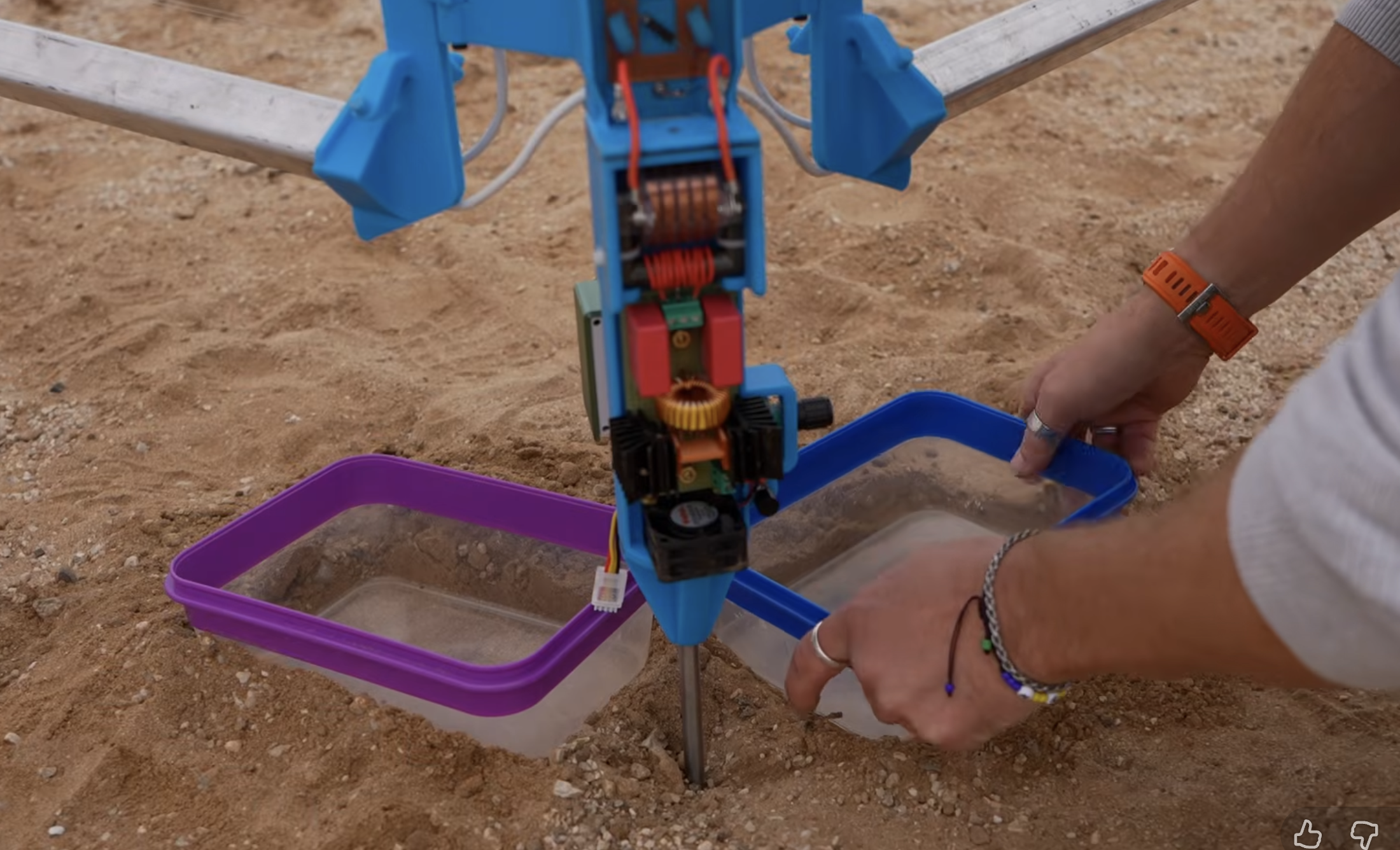 Watch: YouTuber tests 50,000-volt system to pull drinking water from Namibia’s fog