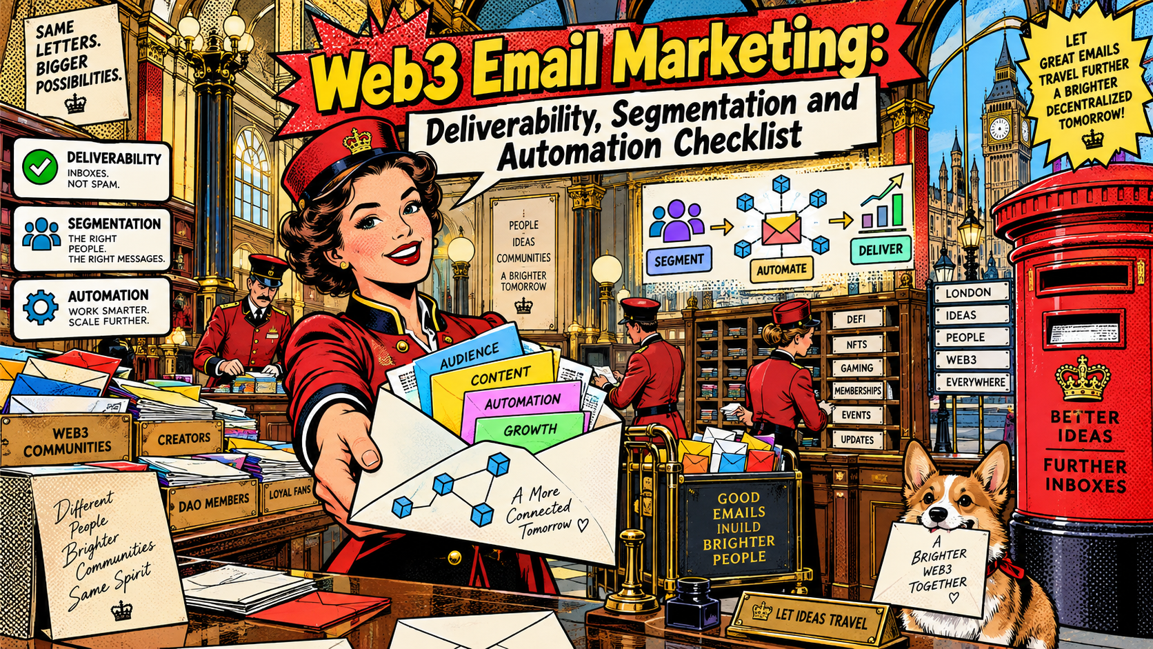 Web3 Email Marketing: Deliverability, Segmentation and Automation Checklist
