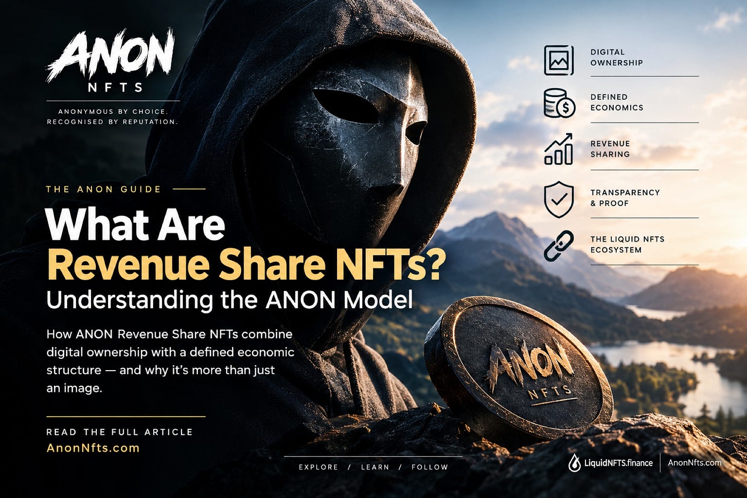 What Are Revenue Share NFTs? Understanding the ANON Model