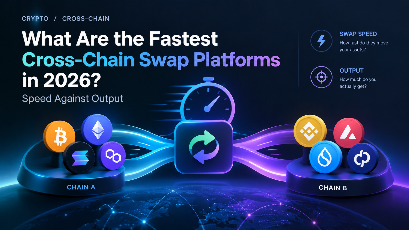 What Are the Fastest Cross-Chain Swap Platforms in 2026? Speed Against Output